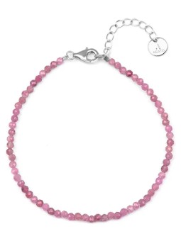 Agato Bracciale minerale con tormalina rosa POL-B19/21L donna