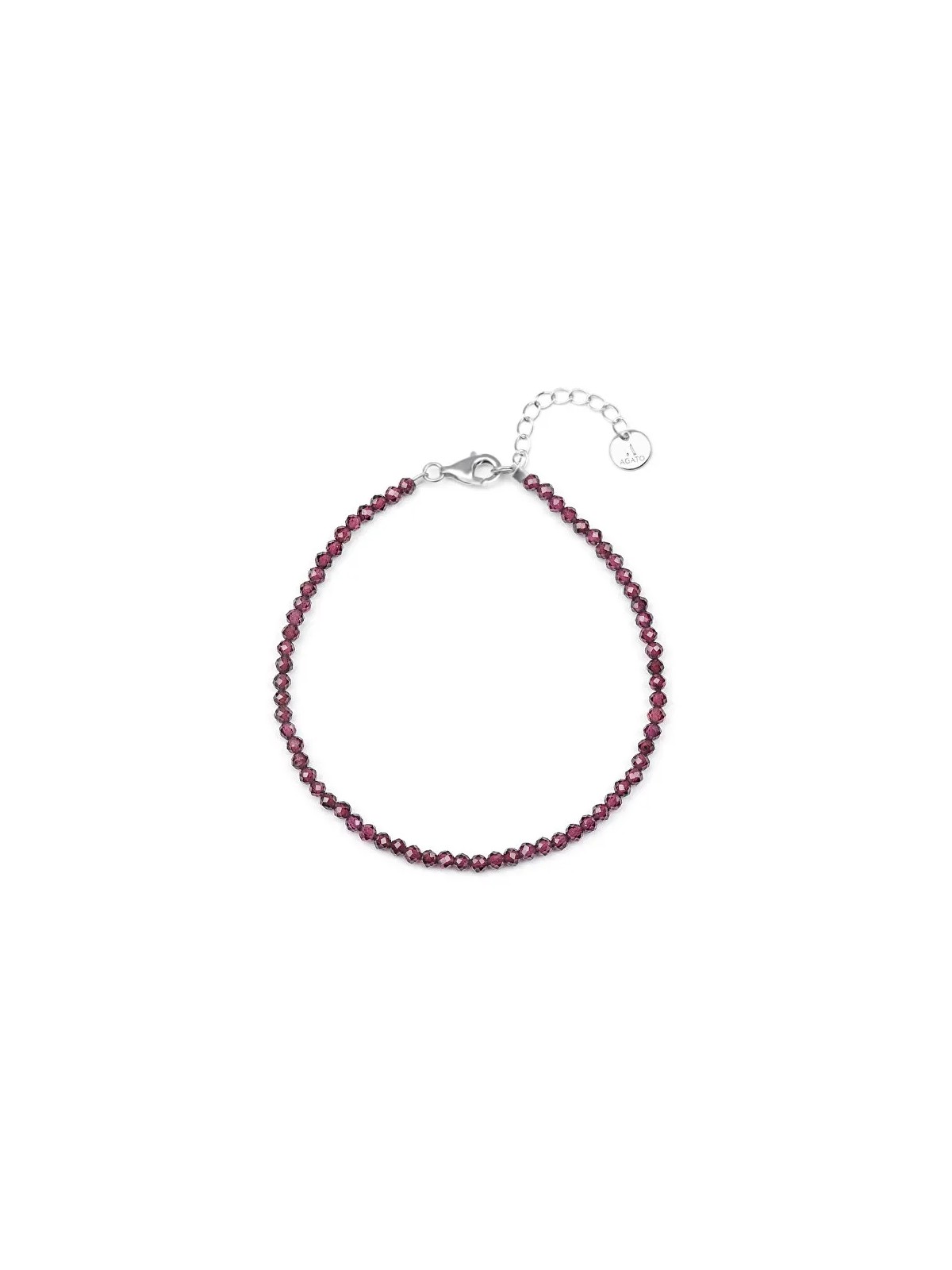 Agato Bracciale minerale con granato POL-B11/21L donna