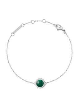 Daniel Wellington Bracciale elegante con malachite e cristilla DW00401437 donna