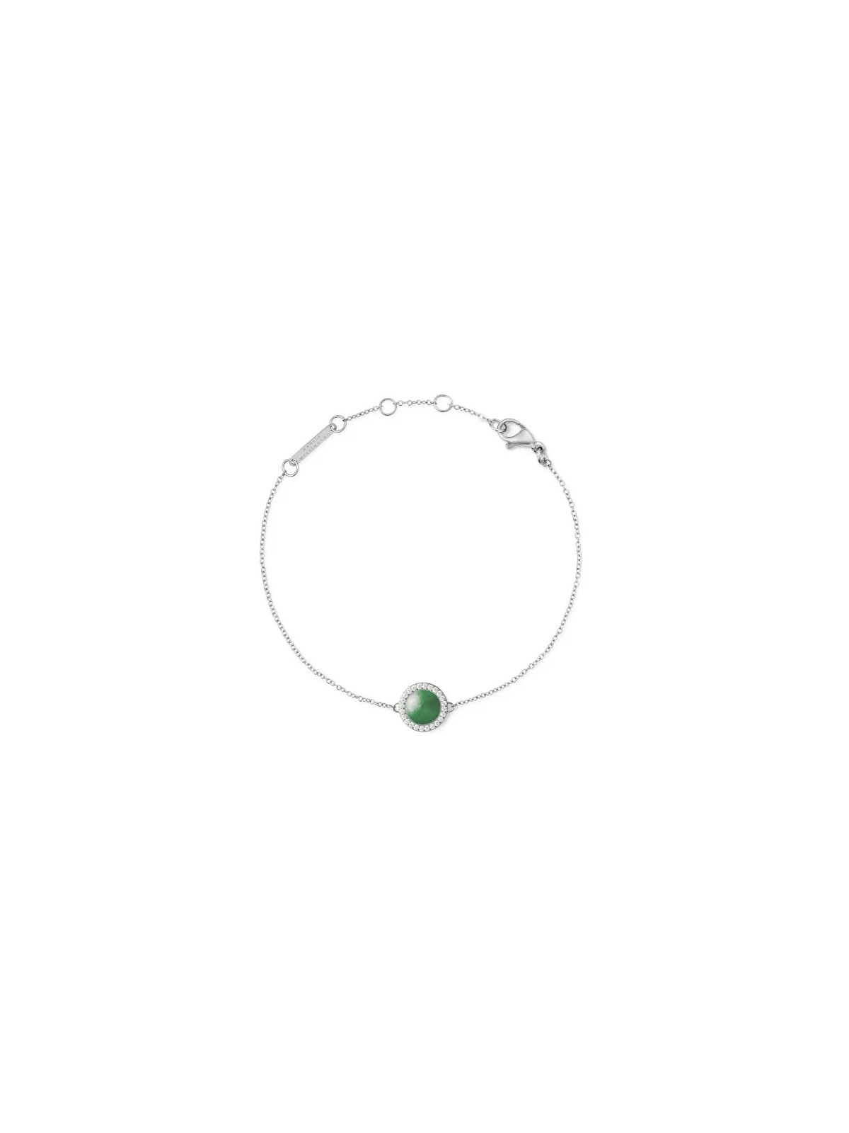 Daniel Wellington Bracciale elegante con giadeite e cristilla DW00401436 donna