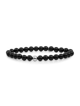 Sparkling Bracciale di perline con onice SB-GEM07-ADD-6MM donna