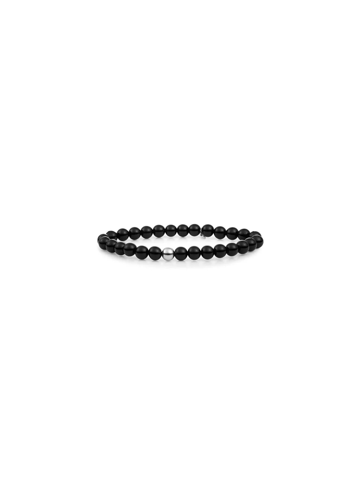 Sparkling Bracciale di perline con onice SB-GEM07-ADD-6MM donna