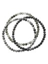 Evolution Group Set di bracciali con perline in pietre minerali 43043.3 nero donna