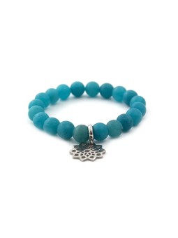 Agato Bracciale con perline di giadeite MINK88/17 donna