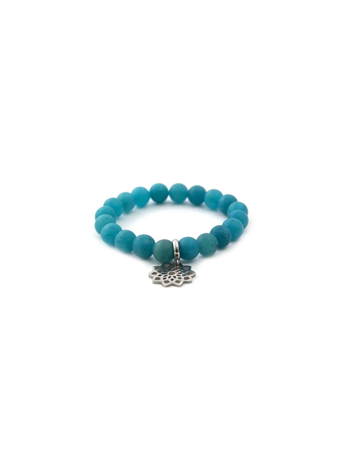 Agato Bracciale con perline di giadeite MINK88/17 donna