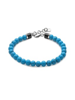 Brosway Braccialetto di perline con turchese BUL44 unisex