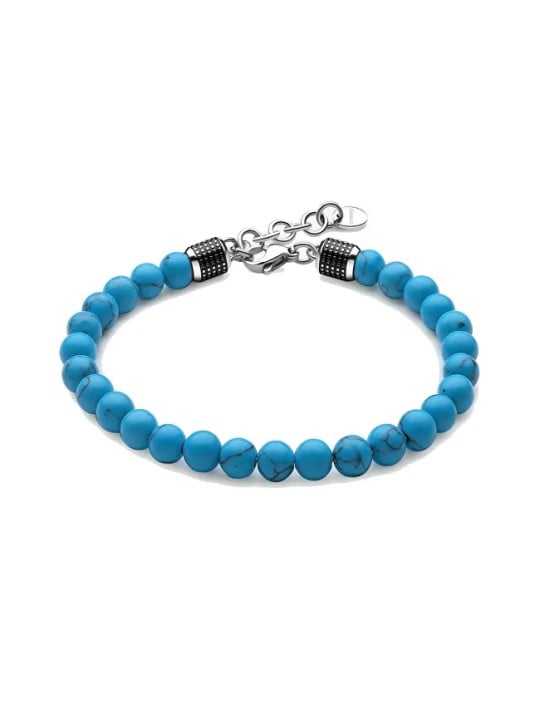 Brosway Braccialetto di perline con turchese BUL44 unisex