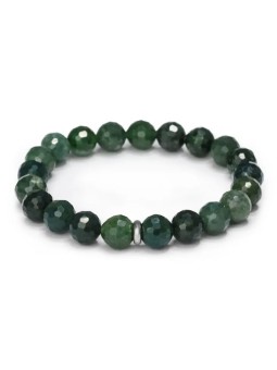 Agato Bracciale con perline di agata MINK149/17 unisex