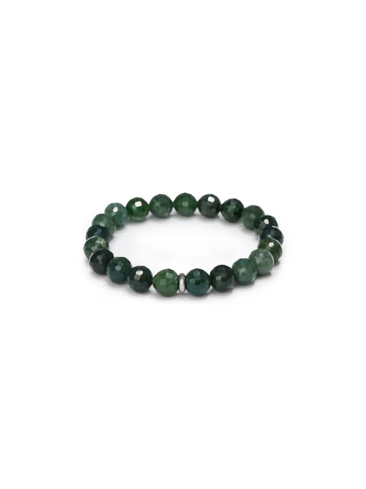 Agato Bracciale con perline di agata MINK149/17 unisex