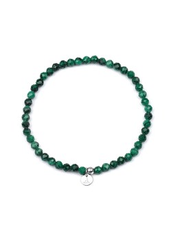 Agato Bracciale minerale con malachite POL-B07/20G unisex
