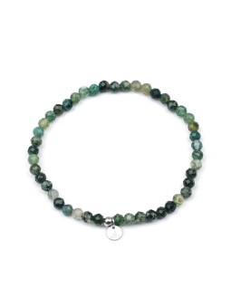 Agato Bracciale minerale con agata muschiata POL-B21/20G unisex