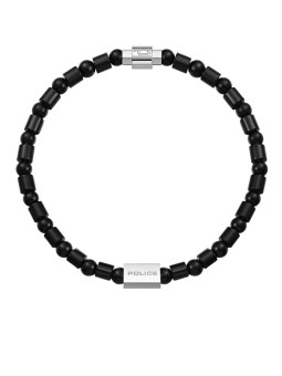 Bracciale con perline Police Stylish Urban Rebel PEAGB0001310/1 - Lunghezza: 20 cm uomo