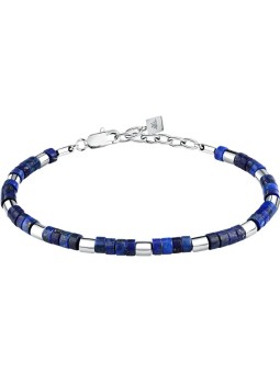 Morellato Bracciale da uomo con perline e lapislazzuli Pietre S1736 uomo