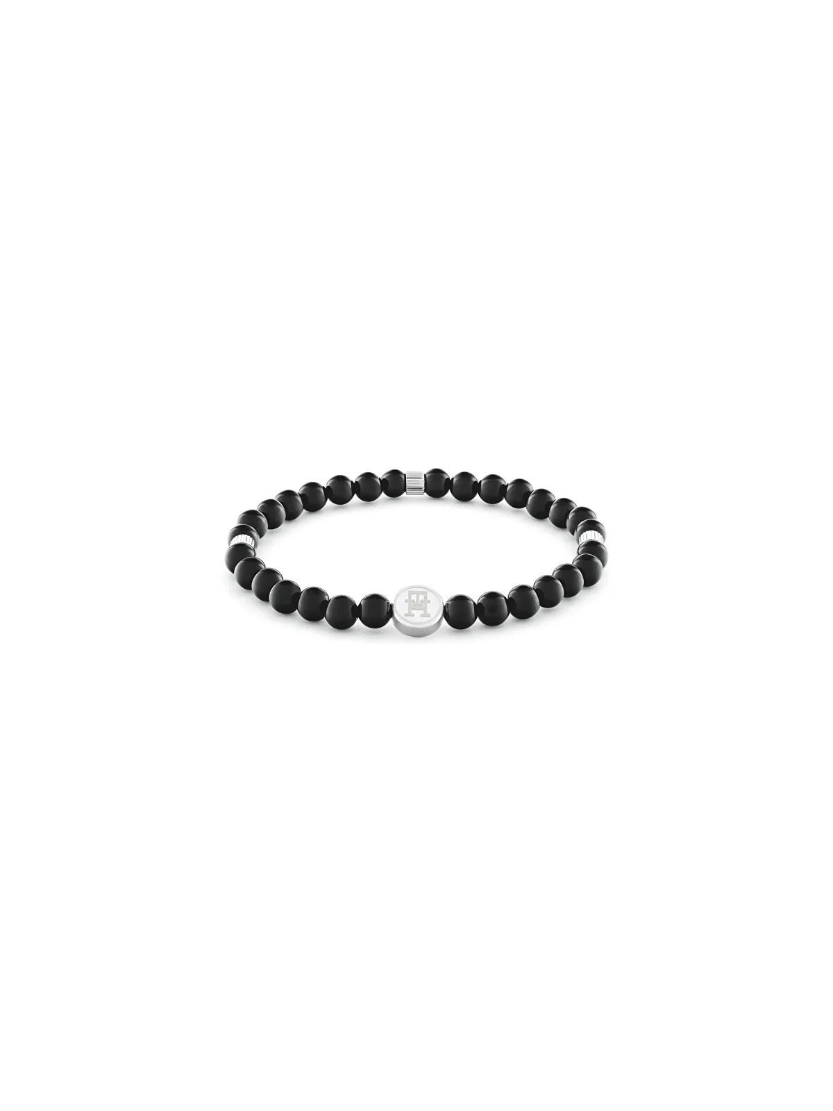 Tommy Hilfiger Bracciale con perline di onice nero 2790609 uomo
