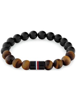 Tommy Hilfiger Bracciale con perline da uomo Jameson 2790631 uomo