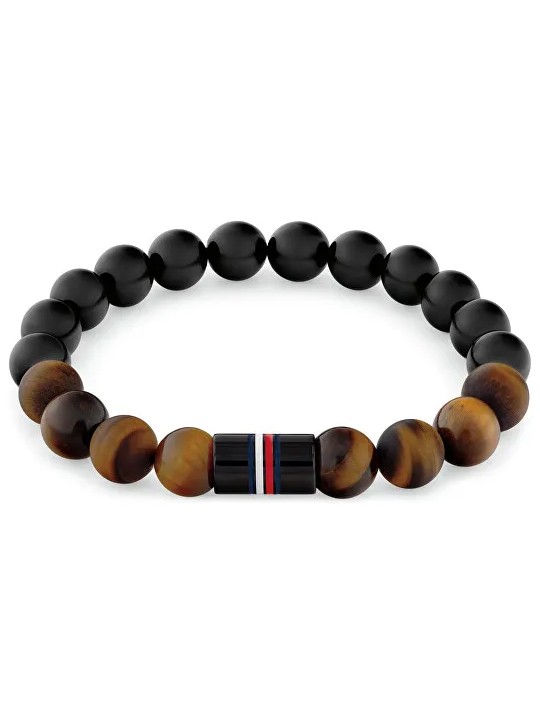 Tommy Hilfiger Bracciale con perline da uomo Jameson 2790631 uomo