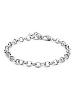 Rosato Elegante bracciale in argento per pendenti Storie RZB015 donna