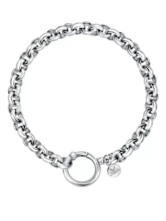 Morellato Bracciale elegante in acciaio con goccia di cristallo SCZ1152 donna
