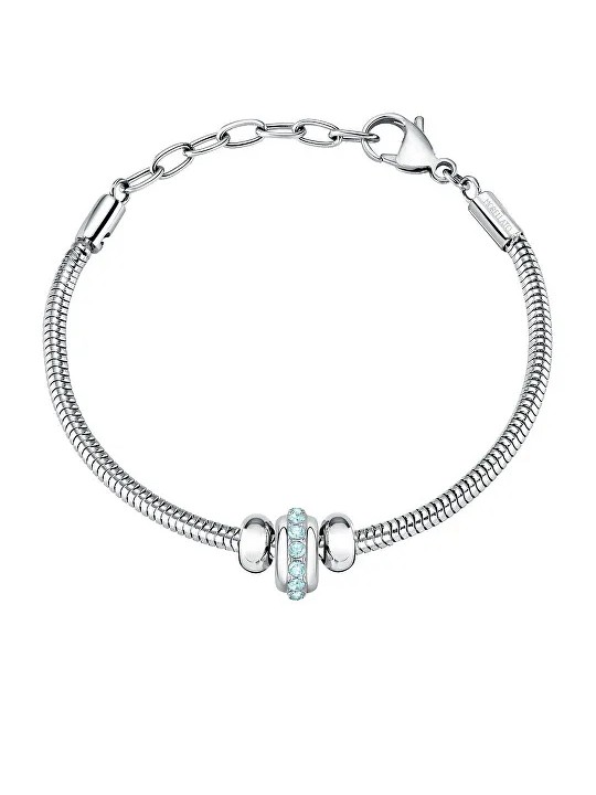 Morellato Bracciale in acciaio pregiato con cristalli Drops SCZ1257 donna