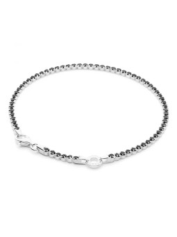 Rosato Elegante bracciale in argento con anello pendente Story RZB042 - Lunghezza: 17 cm donna