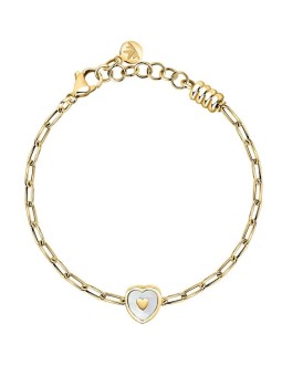 Morellato Bellissimo bracciale a forma di cuore con gocce placcate in oro SCZ1346 donna