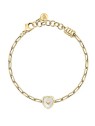 Morellato Bellissimo bracciale a forma di cuore con gocce placcate in oro SCZ1346 donna