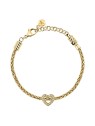 Morellato Elegante bracciale placcato oro con cuore Drops SCZ1394 donna