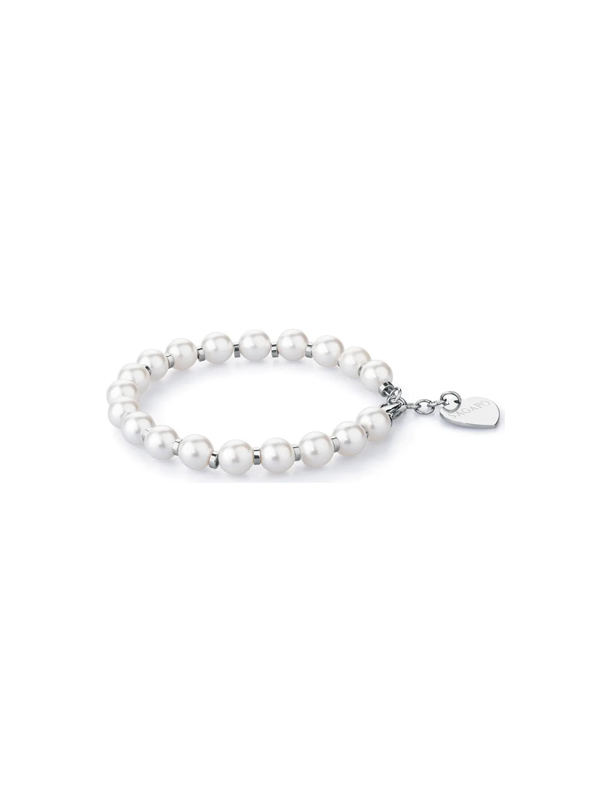 S'Agapõ Bracciale con perline Happy SHAC04 donna