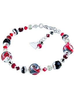 Lampglas Bracciale Magic Mayan Love con perle Lampglas BP37 donna
