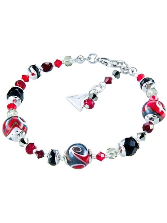 Lampglas Bracciale Magic Mayan Love con perle Lampglas BP37 donna