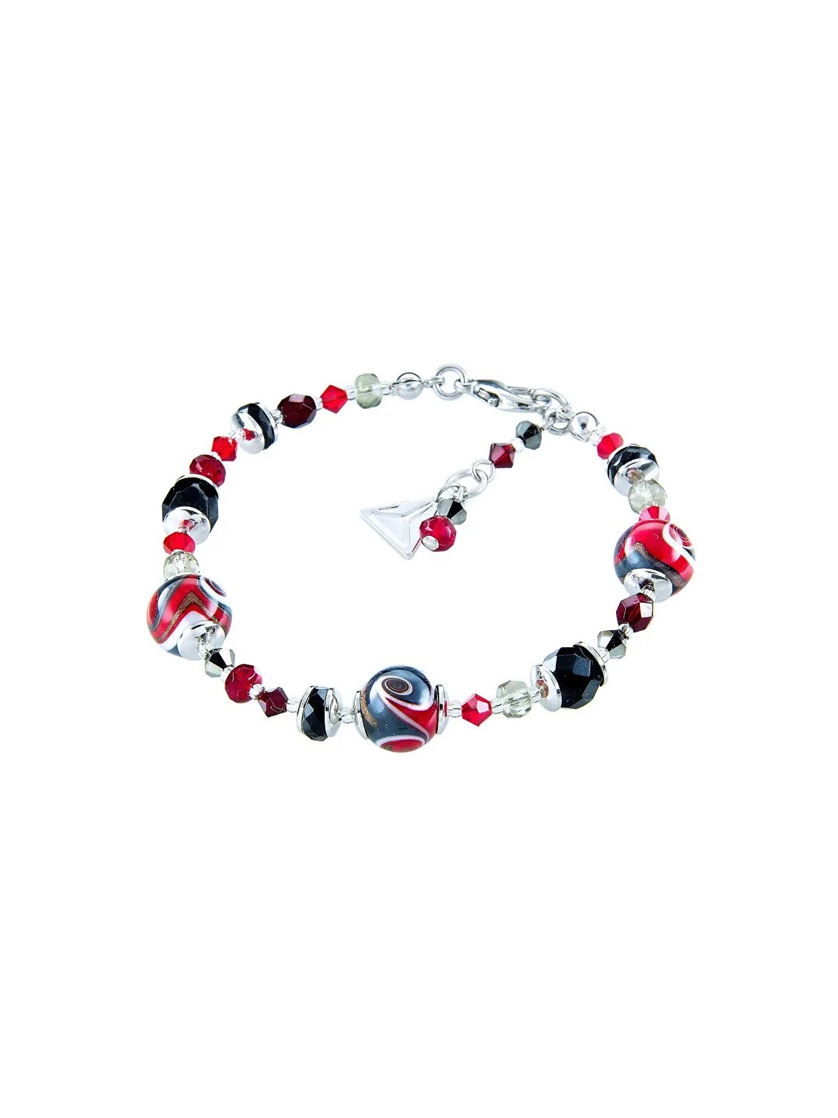 Lampglas Bracciale Magic Mayan Love con perle Lampglas BP37 donna