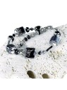 Lampglas Bracciale originale Night Sky in perle Lampglas BCU12 donna