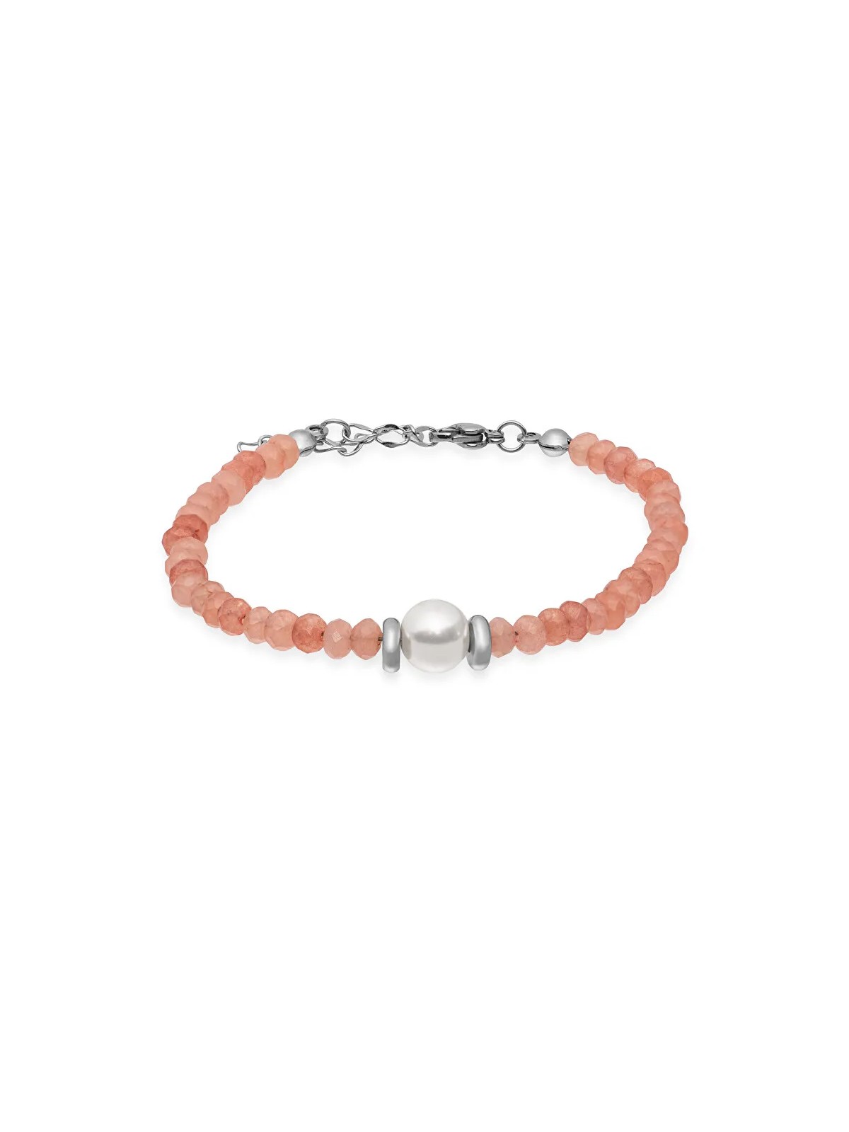 Troli Bracciale con perline rosa delicato e perla VESB0712S-A donna