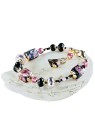 Lampglas Coppia romantica Sakura Cubes con 24 carte di credito e bicchiere in vetro perlato Lampada BCU46 donna