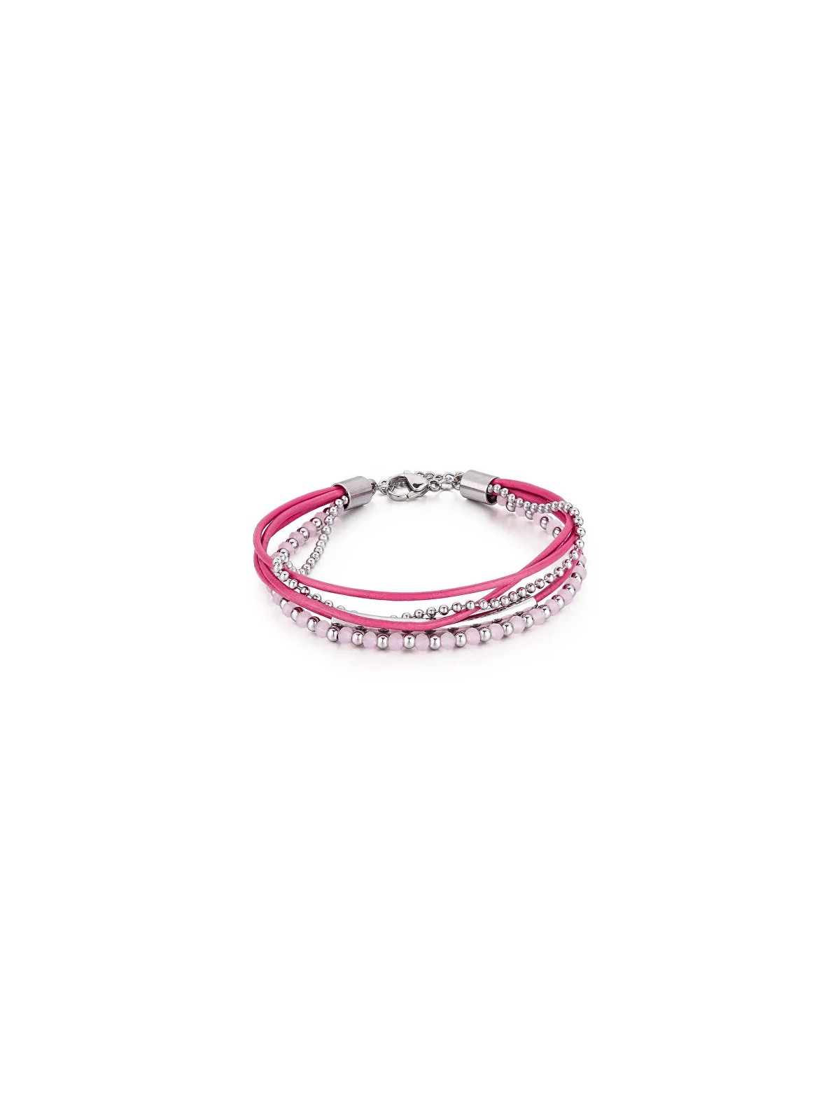 Troli Bracciale con perline rosa VESB0521S-C donna
