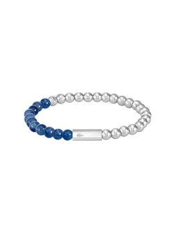 Lacoste Bracciale in perline di acciaio Orbe 2040246 donna