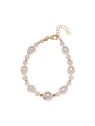 Alisia Bracciale con perle di fiume AL4543-Oro donna