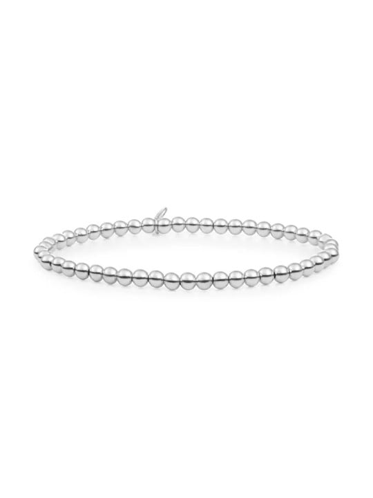 Sparkling Bracciale Saturno da donna con sfere in argento SB-S-4MM-ADD donna