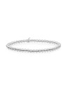 Sparkling Bracciale Saturno da donna con sfere in argento SB-S-4MM-ADD donna