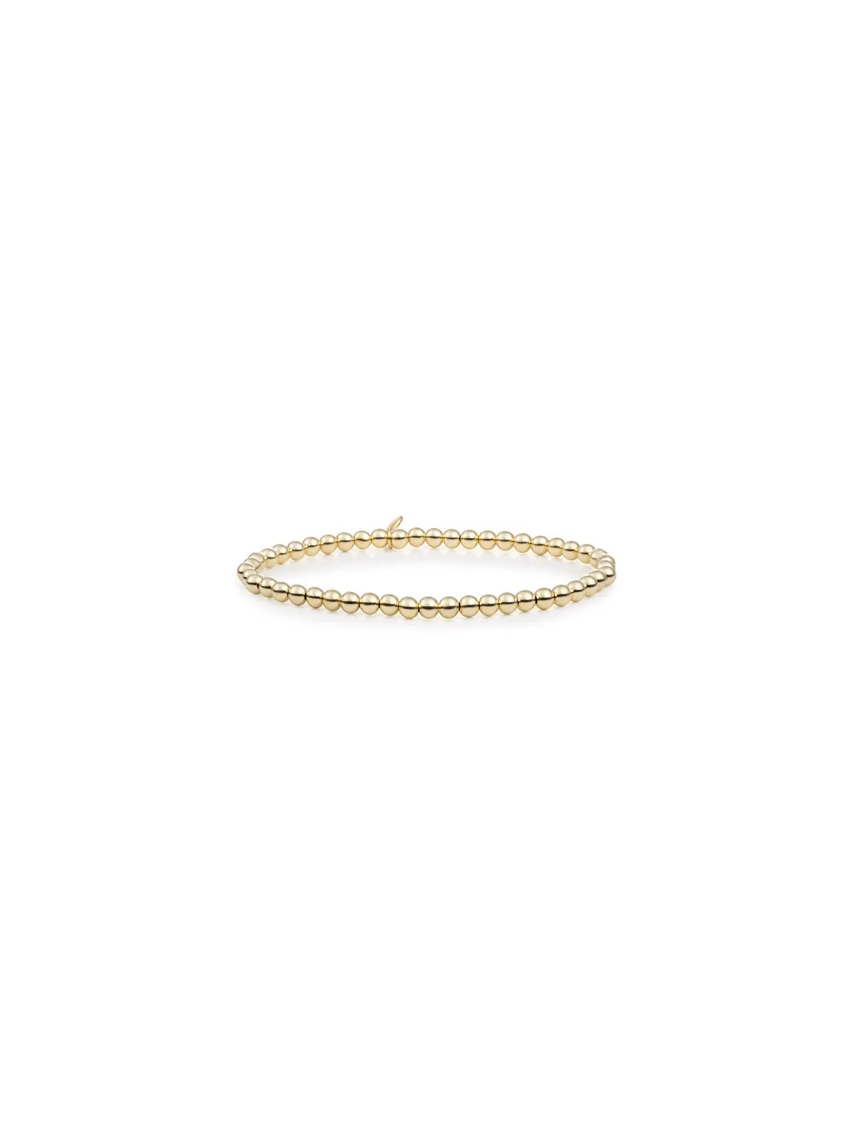 Sparkling Bracciale a sfere placcato oro da donna Saturno SB-G-4MM-ADD donna