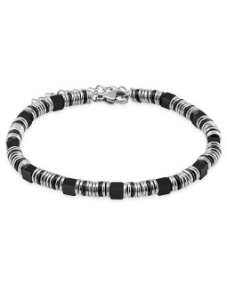 Troli Bracciale di perline in acciaio VESB1116SB unisex