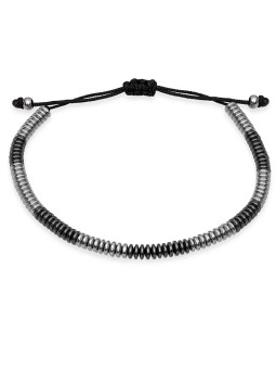 Troli Bracciale moderno con cordino VBD394B unisex