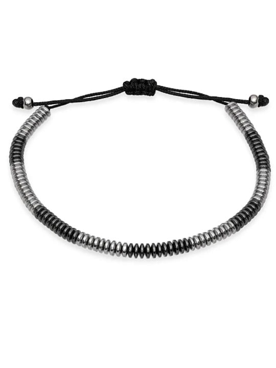 Troli Bracciale moderno con cordino VBD394B unisex