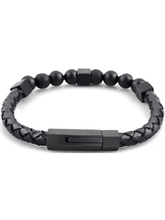 Troli Bracciale nero elegante Swater uomo