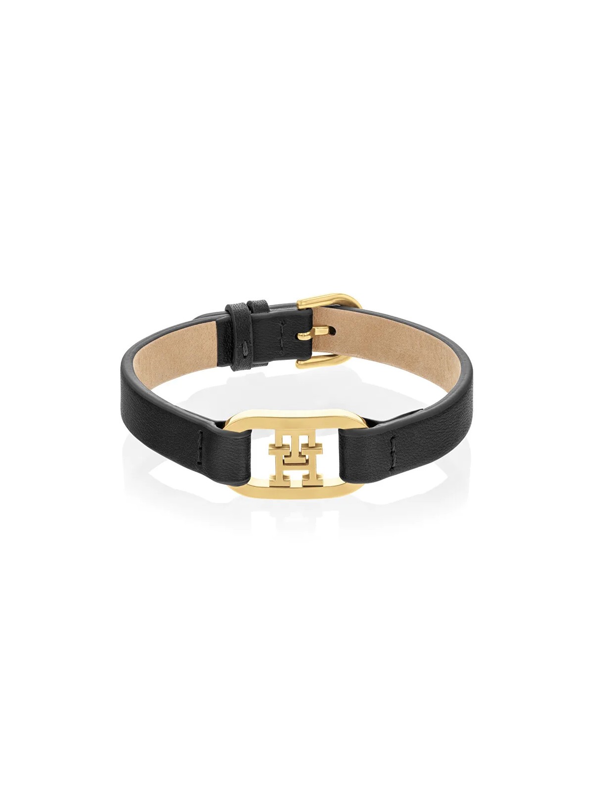 Bracciale in pelle Tommy Hilfiger Nero 2780830 da donna
