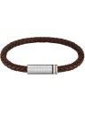 Hugo Boss Bracciale in pelle elegante Ares Single 1580623 unisex