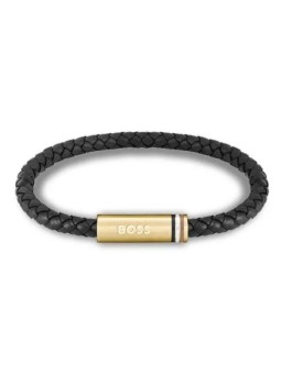 Hugo Boss Elegante bracciale in pelle Ares Single 1580624 unisex