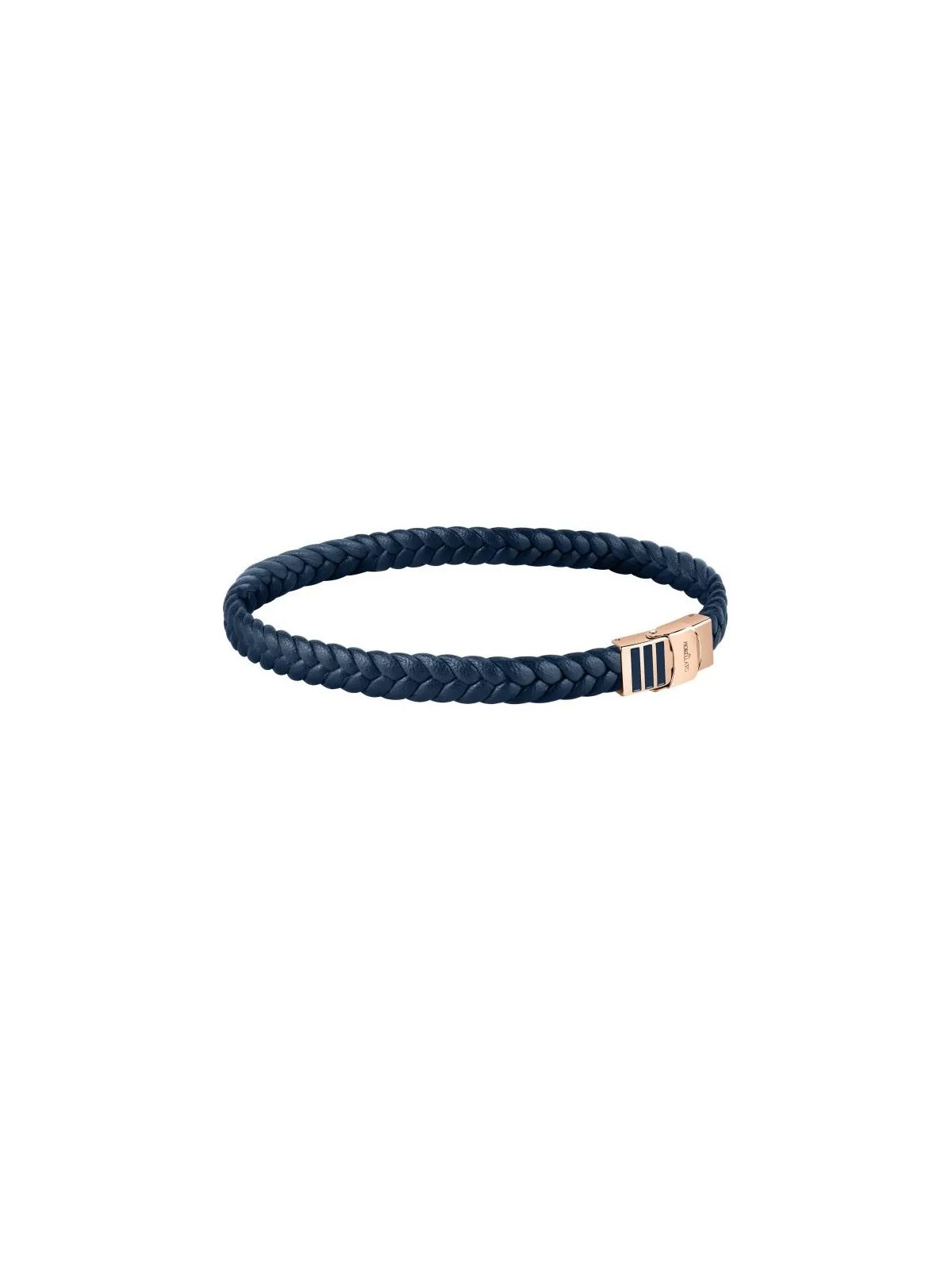 Morellato Bracciale in pelle blu intrecciata Moody SQH49 uomo