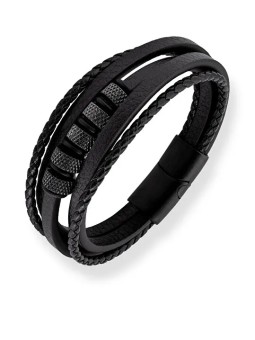 Troli Elegante bracciale in pelle Pelle VABOB002 uomo