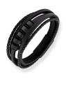 Troli Elegante bracciale in pelle Pelle VABOB002 uomo